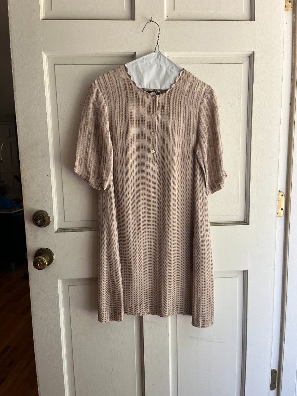 Vintage Tocca Short Sleeve Shift Dress Size 4